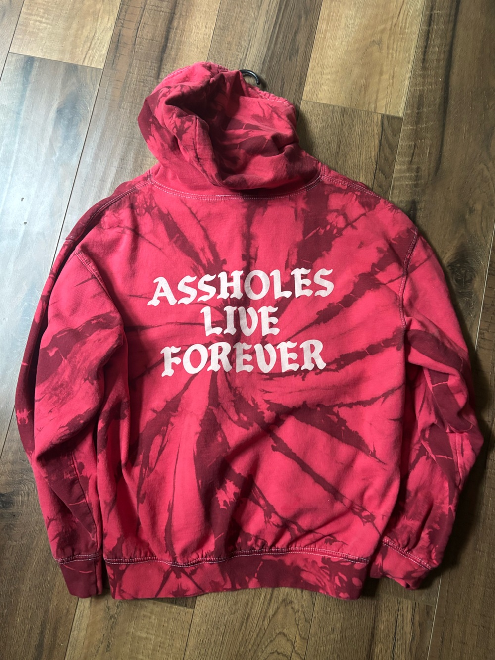 ALF Red Tie Dye Hoodie Unisex